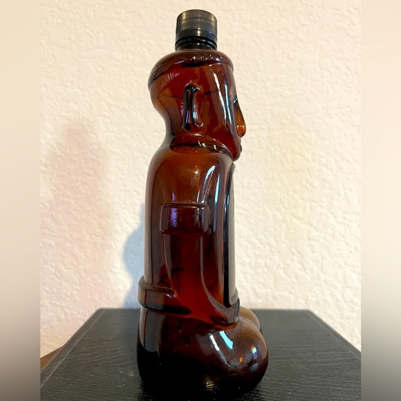 Vintage Kahlua Bottle Large Glass Aztec Mexico Heritage Edition - Picture 4 of 5